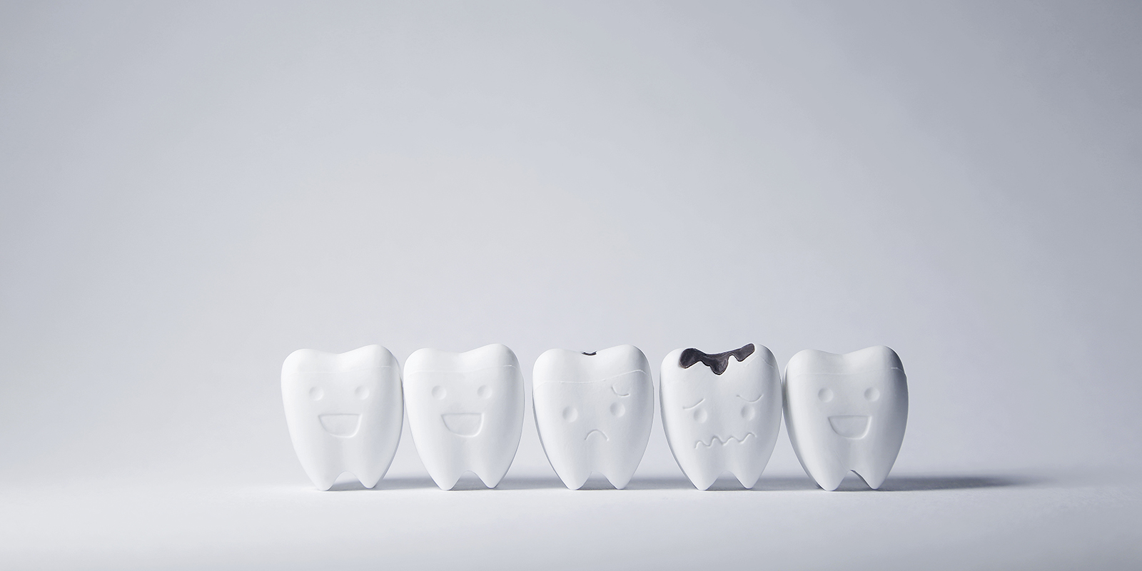 虫歯の進行と治療法